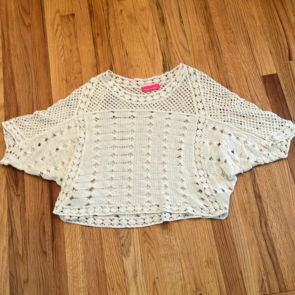 Pookie & Sebastian Crochet Sweater